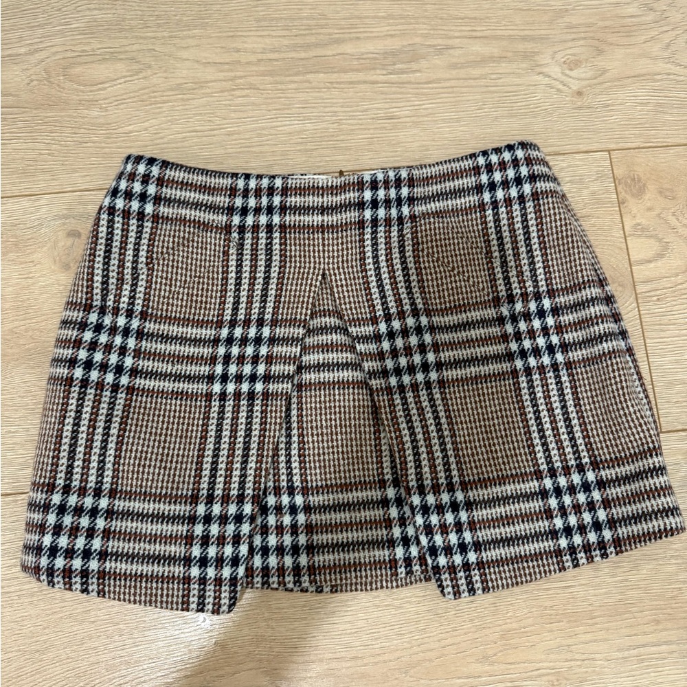 Rachel Zoe wool mini skirt
